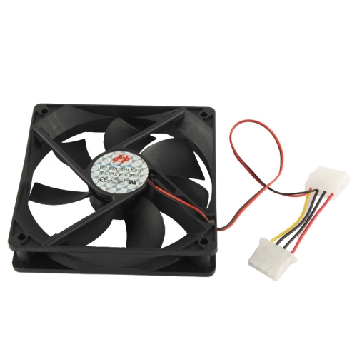 120mm 4-pin Cooling Fan with Dual Connectors (12025 4-pin)